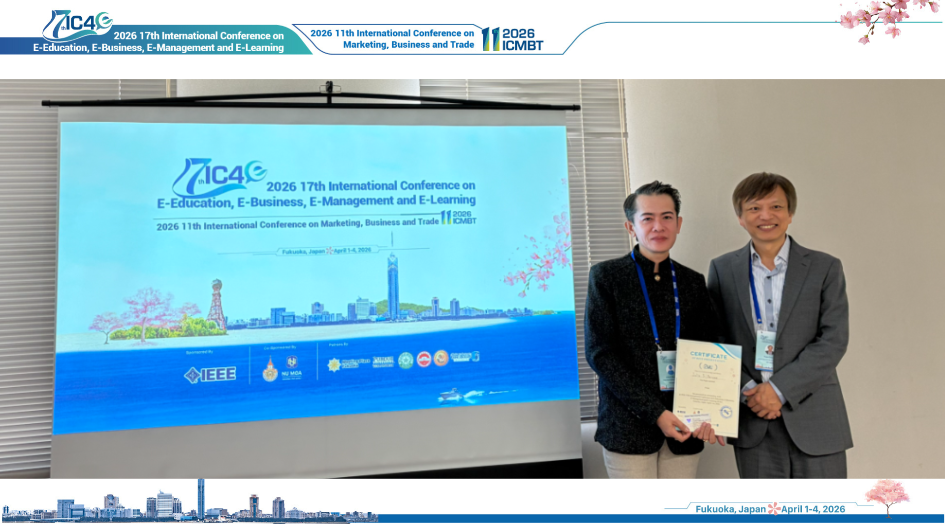 Best Presentation Award Winner - Onsite Session 3